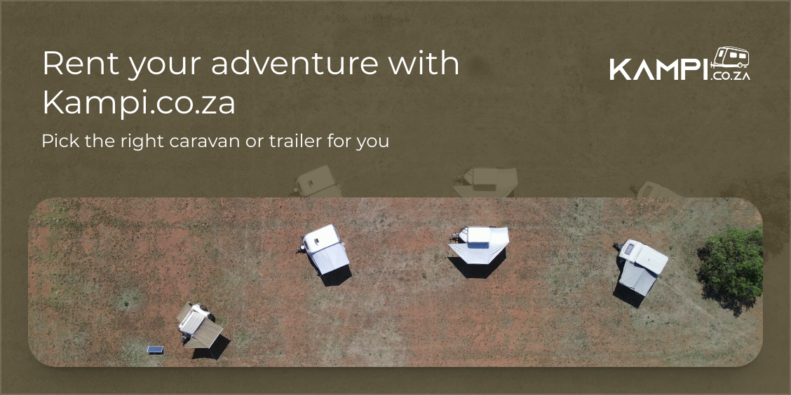 Kampi caravan and camper rentals in South Africa