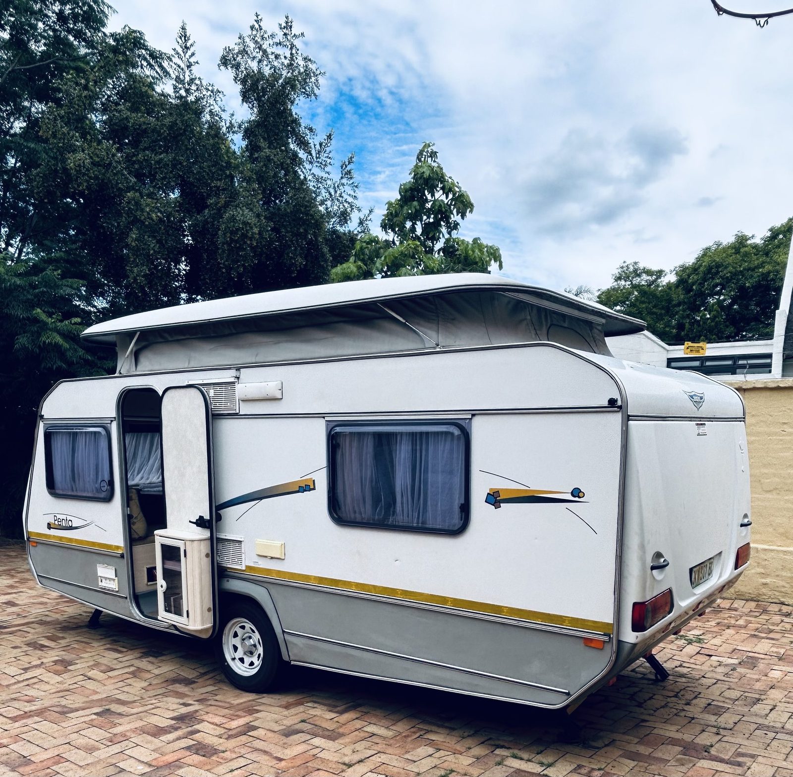 Jurgens Penta caravan ready for a South African road trip with Kampi